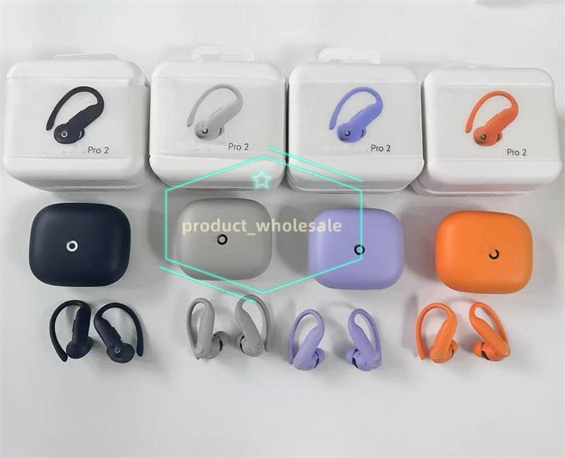 TWS Powerbeat Pro 2 Power Beat Wireless Headphone Ear Hook EarBuds Bluetooth Earphone Noise ANC Reduction Stereo Sound Headset for Apple iPhone 17 1