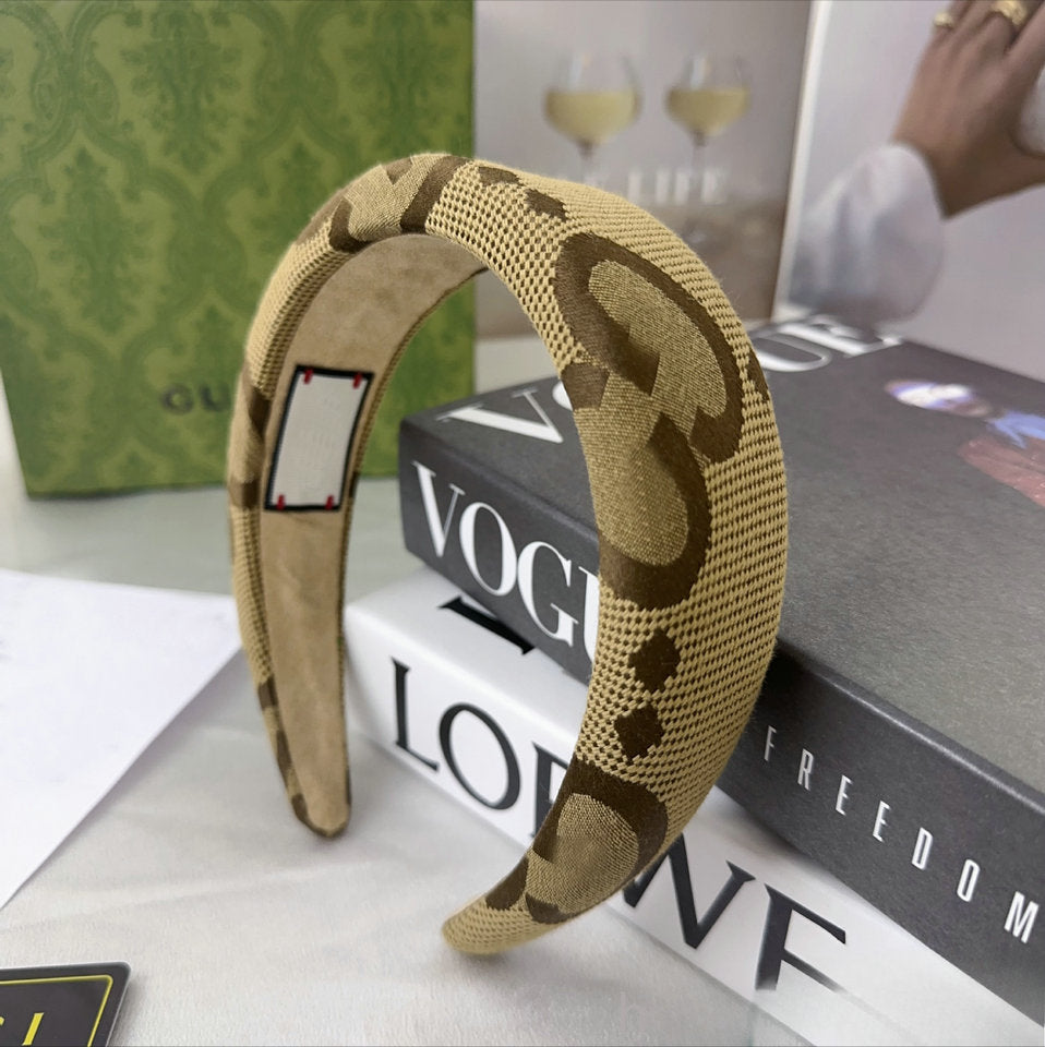 Vintage Headband Women Designer Jewelry Brand Letter Headbands Luxury Hair Clip Autumn-Winter Hair Hoops Hair Jewelry