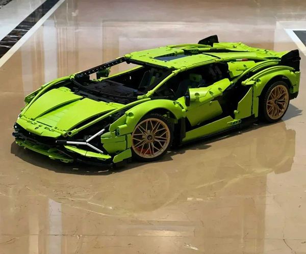 Blocks 3696PCS Lambo Sian Compatible 42115 Adult Technology Car Model Building Childrens Building Block Toys Y2410161VJ4