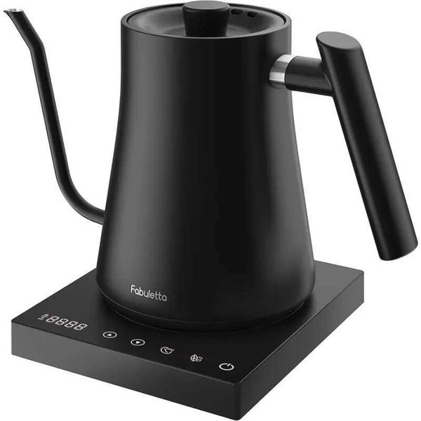 Fabuletta electric kettle used for pouring coffee and tea stainless steel internal hot water boiler temperature control Y240924