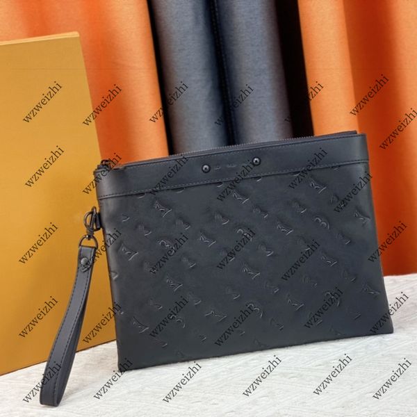 10A Designers Clutch Bags Genuine Leather men womens handbag To-Go Pochette ClutchToiletry Pouch Cosmetic Bags flower checkers Toilet Beauty