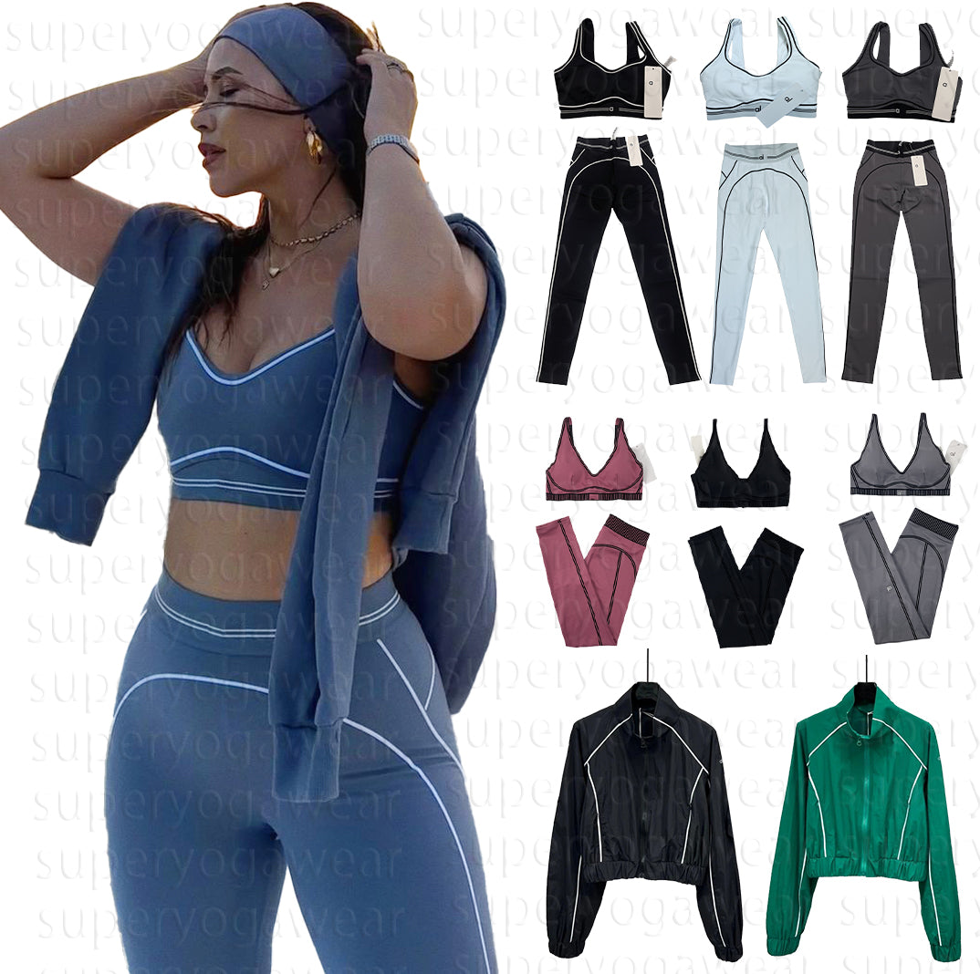 Yoga Set Women Clothes Hooded Sweatshirts Sports Bra Tank Tops Leggings Long Pants Active Shorts Multi-Scene Sports Fitness Apparel Set Women Clothe