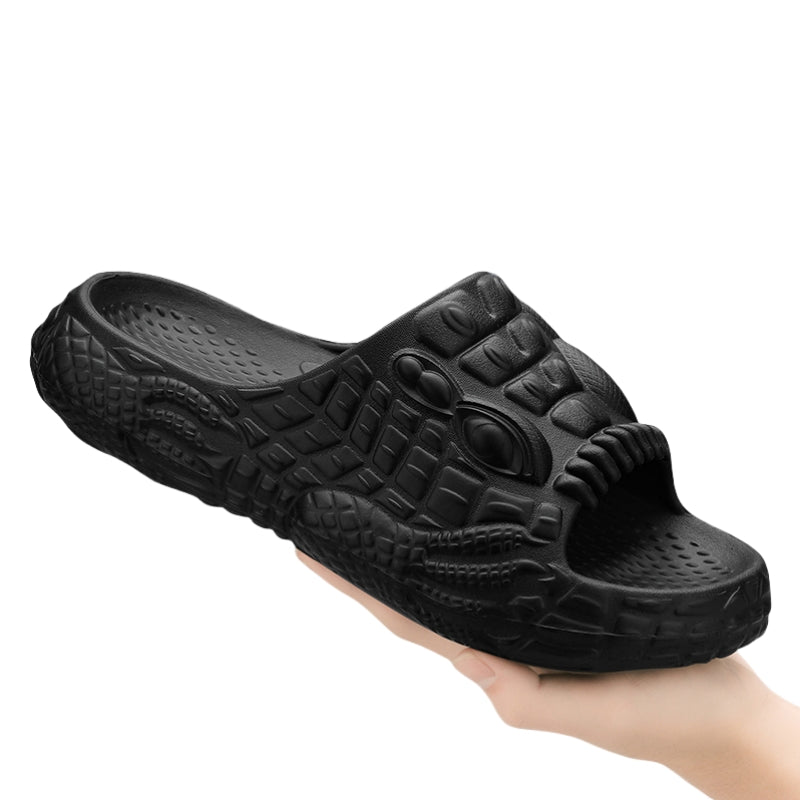 Fashion 2024 Men Slippers Indoor Outdoor Sandals Beach Soft Thick Sole Slides Casual Shoes Mens Flip-flops Home Slippers Slides