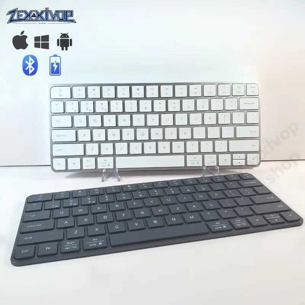Zexxivop Wireless Keyboard keyboard wireless connection for Mac iPad notebook pad laptop desktop computerLX241031