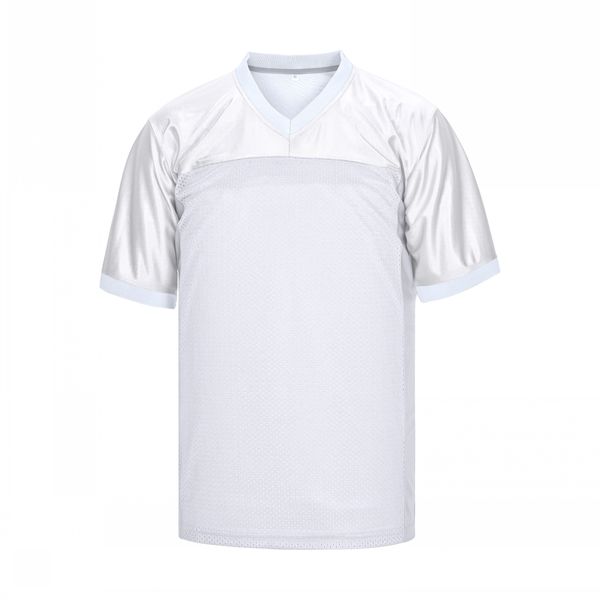 College Football Jersey Men Shirts Black White Blue Sport Shirt CH20240507001