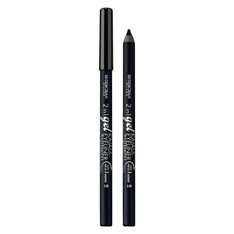 Deborah 2 i 1 gelblyant Kajal & Eyeliner 03 - Grå (1,21 G)