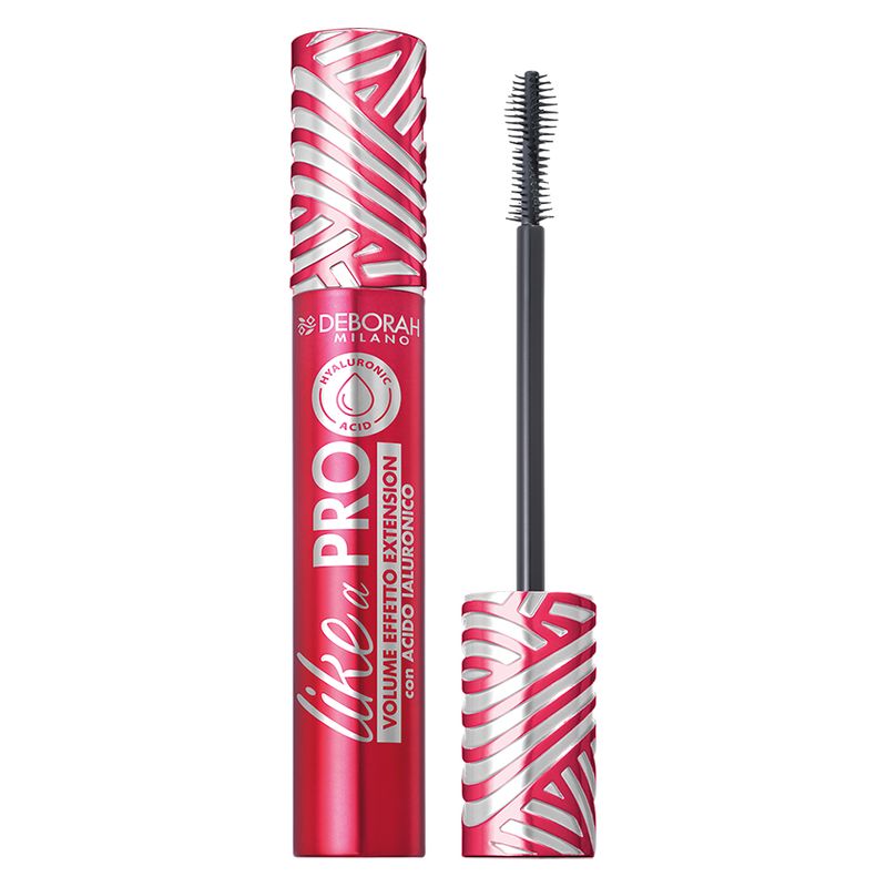 Deborah Like a Pro Mascara cu acid hialuronic negru