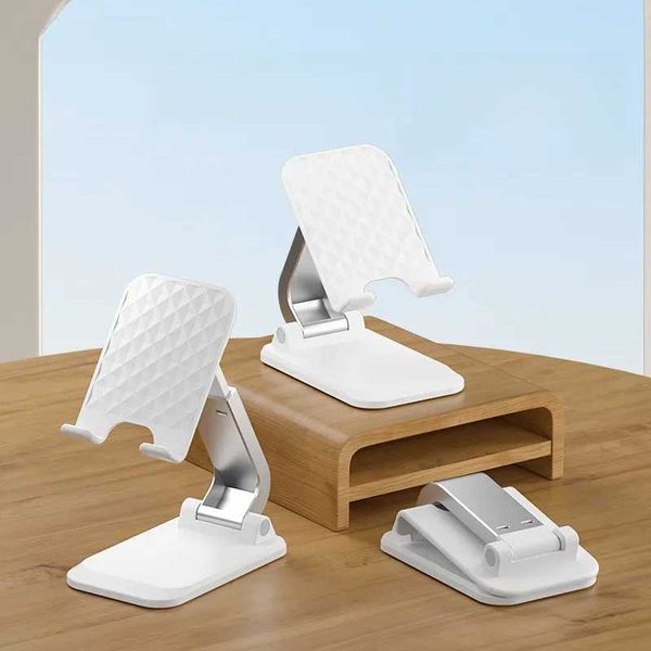 Cell Phone Mounts Holders New desktop mobile phone stand wholesale foldable support frame tablet Live broadcast lazy H241015
