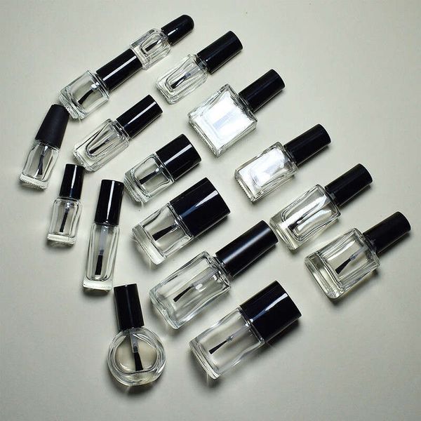 51015ml de vidro polonês de vidro embalado Gel vazio com pincel Beauty Beauty Packing Bottle Makeup Recurs