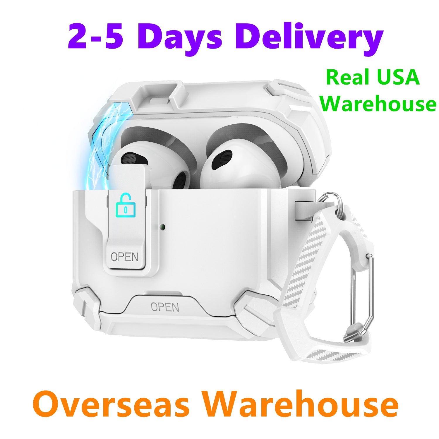 A4 USA Stock For Airpods pro 2 3 4 air pod max earphones Accessories airpods 4 Silicone Cute Protective Headphone Cover airpod pro 2nd ALITACT TPU S