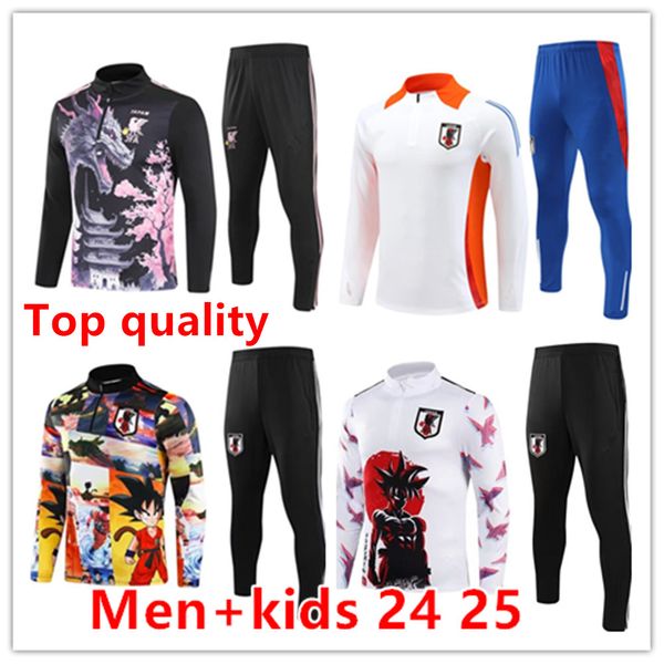 Japan 2024 Soccer Jerseys kids football kits NAGATOMO TSUBASA MINAMINO 24 25 Japanese soccer tracksuit Football Shirt HONDA OSAKO men versio