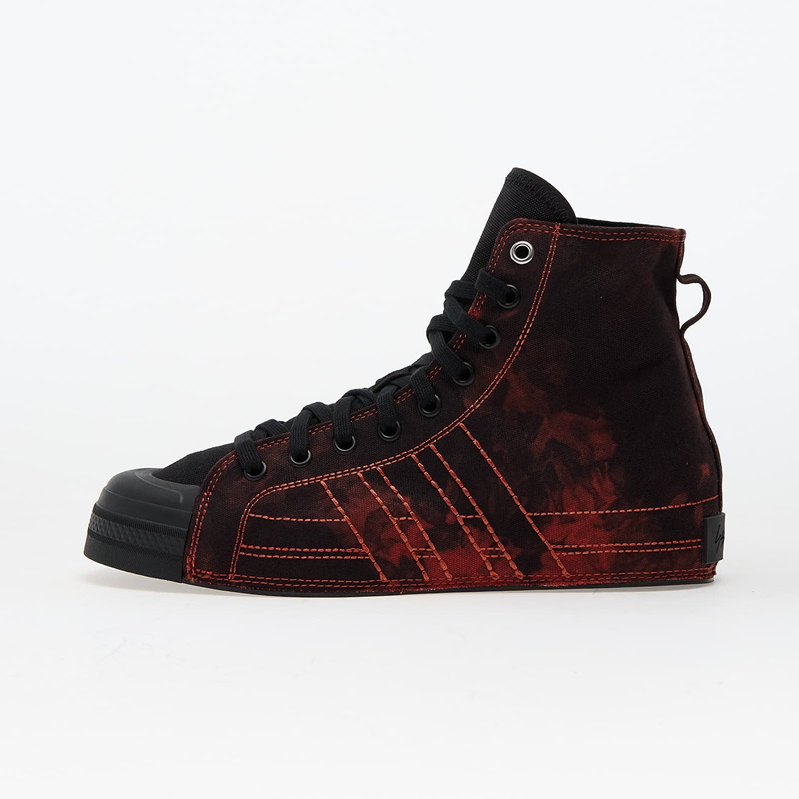 Sneakers Y-3 Nizza Hi Black- Tribe Orange- Black EUR 39 1-3