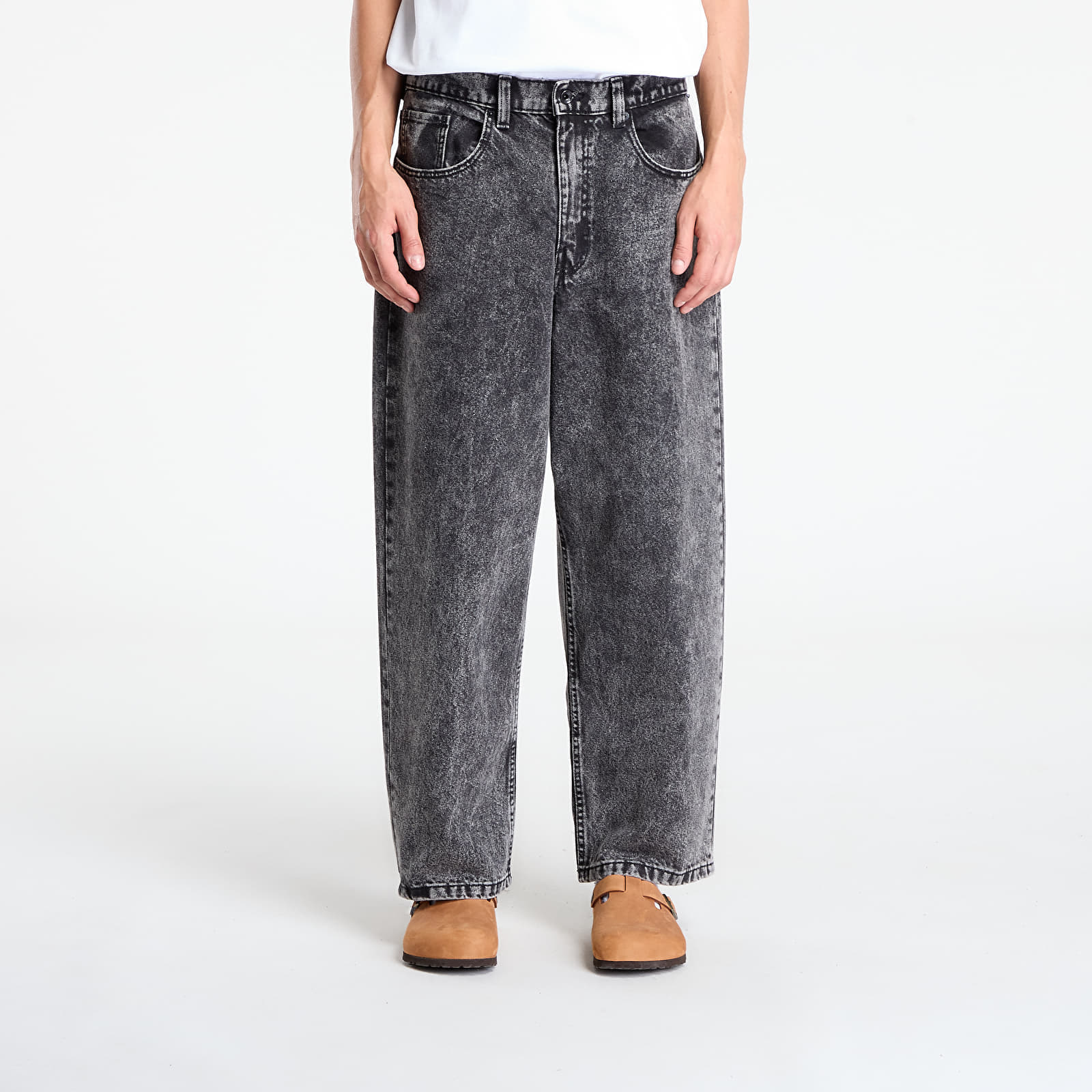 Jeans Vans Check-5 Baggy Denim Pant Stonewash Black 33