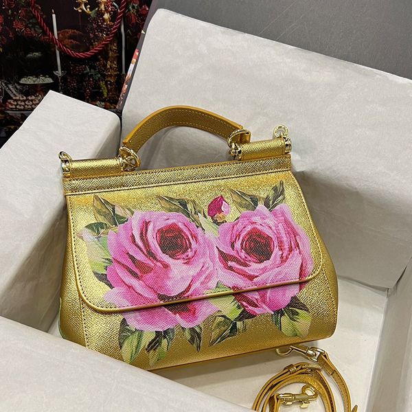 Flower Handbag Women Crossbody Bag Top Mirror Quality Designer Bag Luxury Bag Flap Purse Calfskin Leather 11 Colours Top Handle Tote Bags De