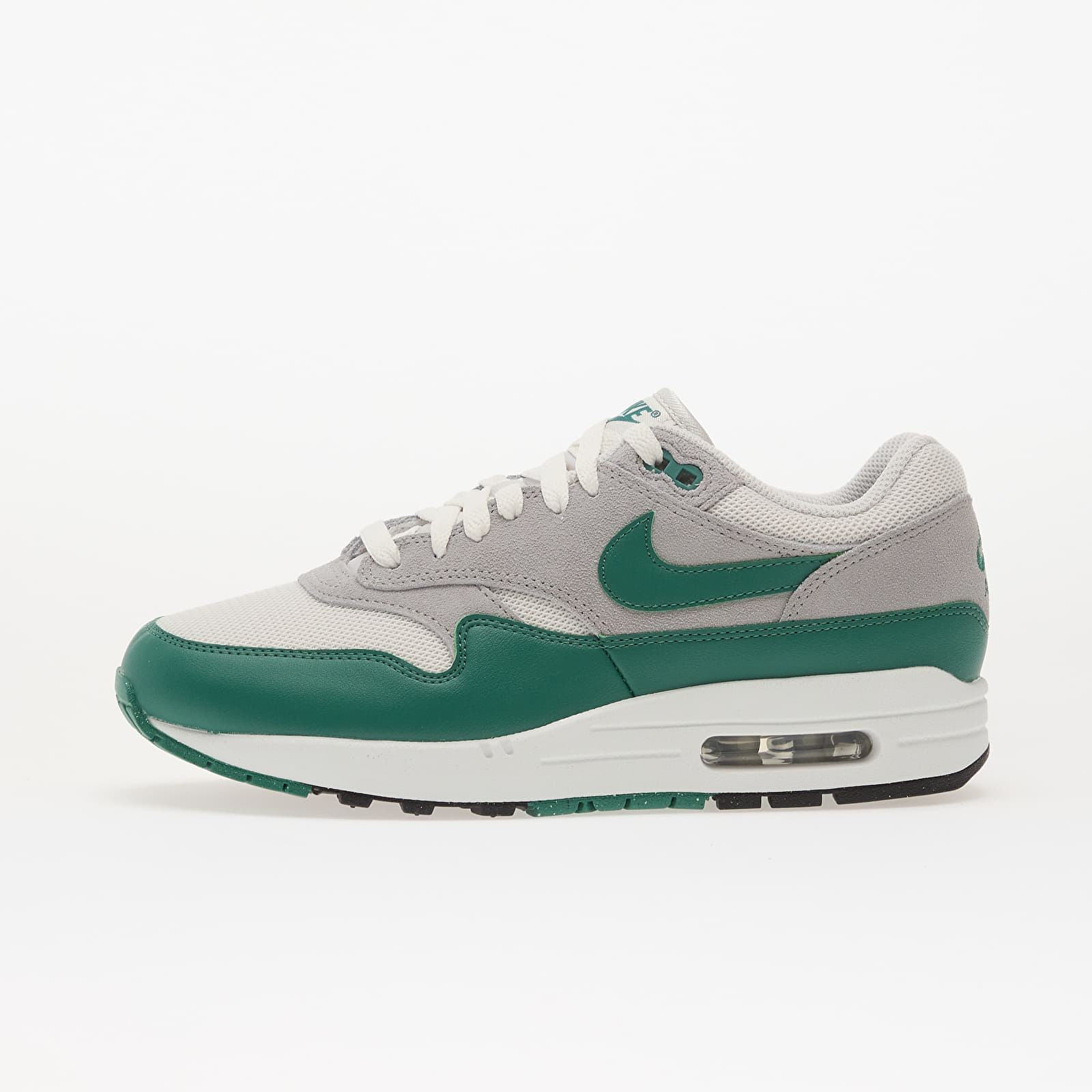 Sneakers Nike Air Max 1 Ess Platinum Tint- Evergreen Aura-Lt Smoke Grey EUR 40.5