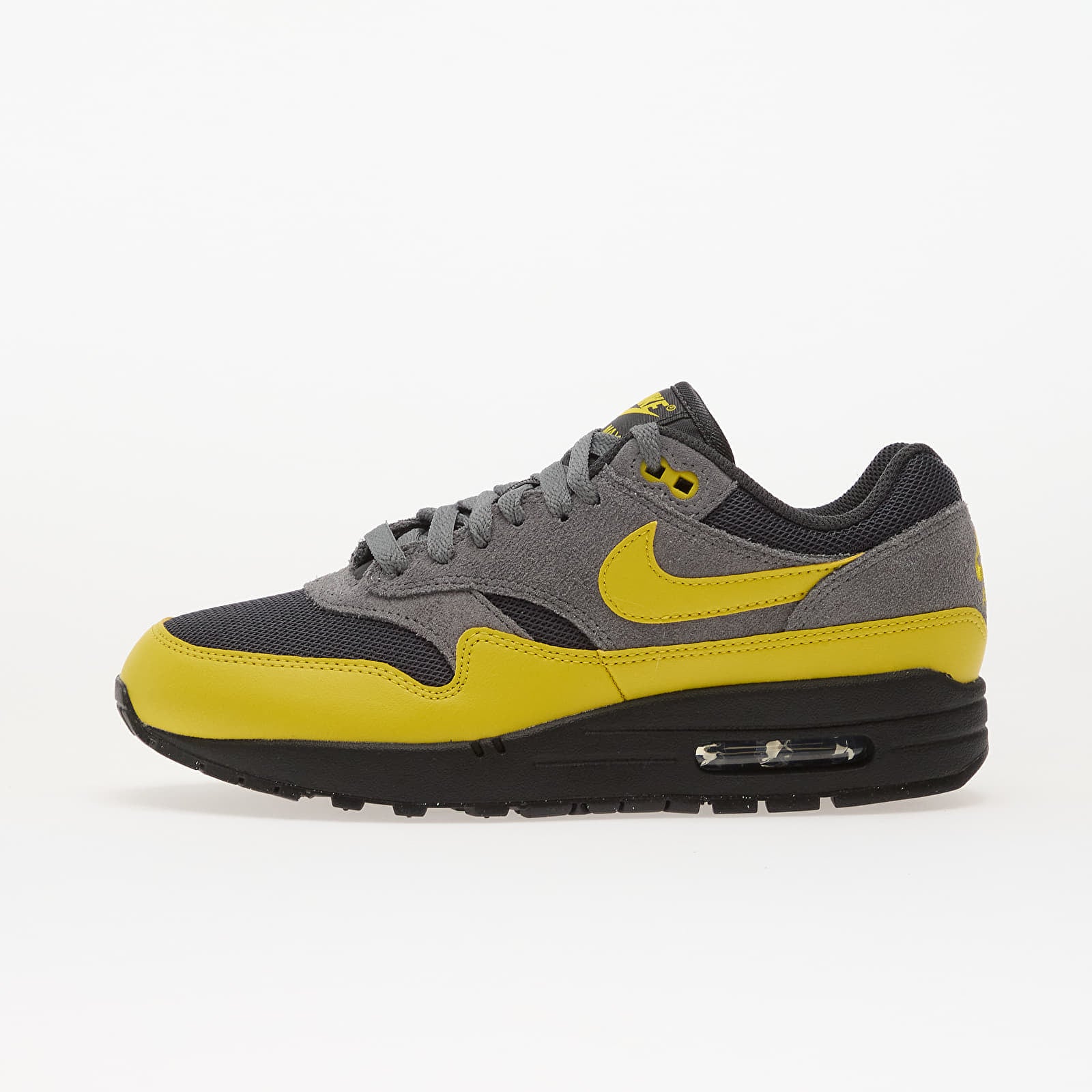 Sneakers Nike Air Max 1 Ess Anthracite- Bright Citron-Smoke Grey-Black EUR 42.5