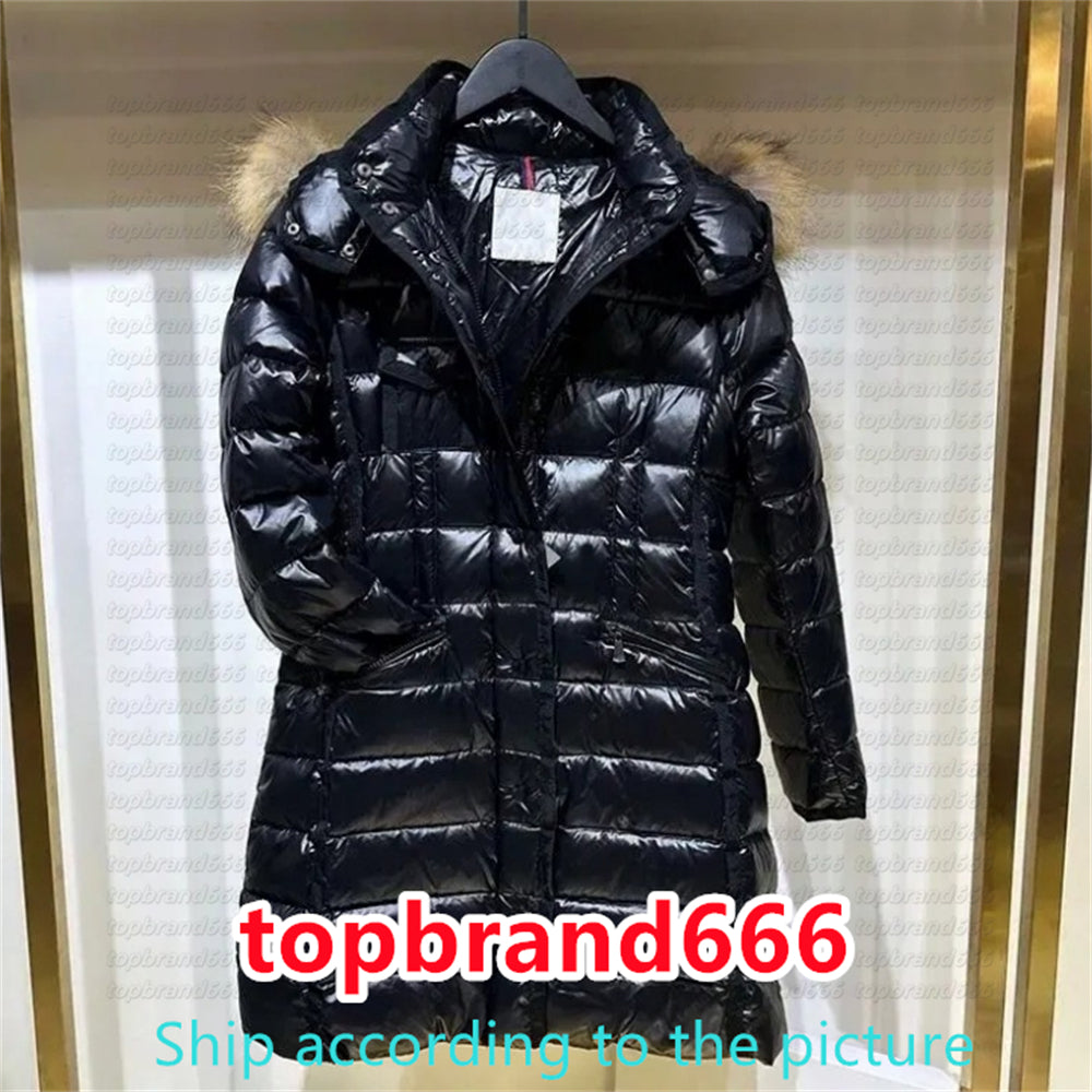 Womens Down Jacket Winter Jackets Coats Real raccoon hair collar Warm Fashion Parkas With Belt Lady cotton Coat Outerwear Big Pocket cc969