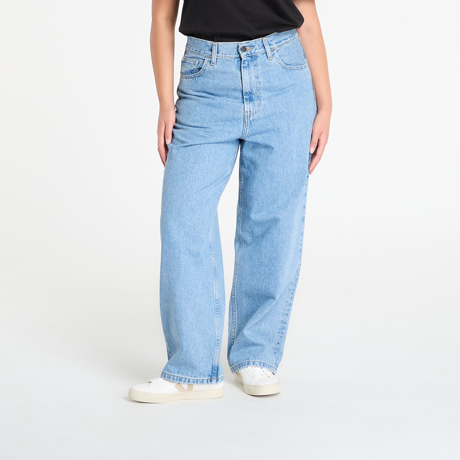 Farkut Carhartt WIP W' Brandon Pant Blue Stone Bleached XS