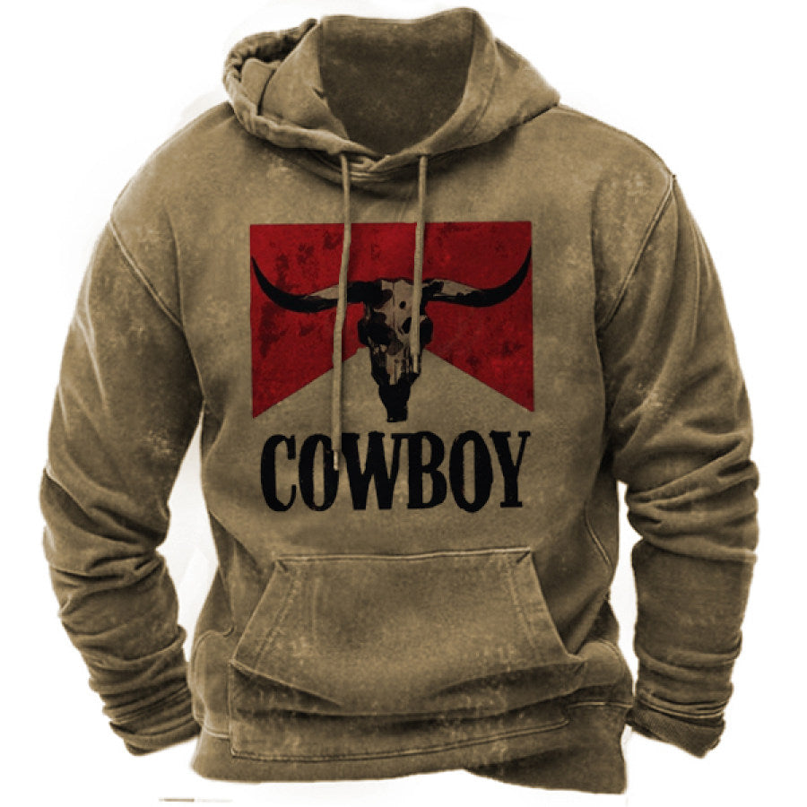 Men's Cowboy Hoodie
