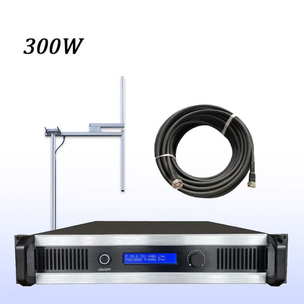 300W FM Transmitter kit for Radio Station Broadcast equipment