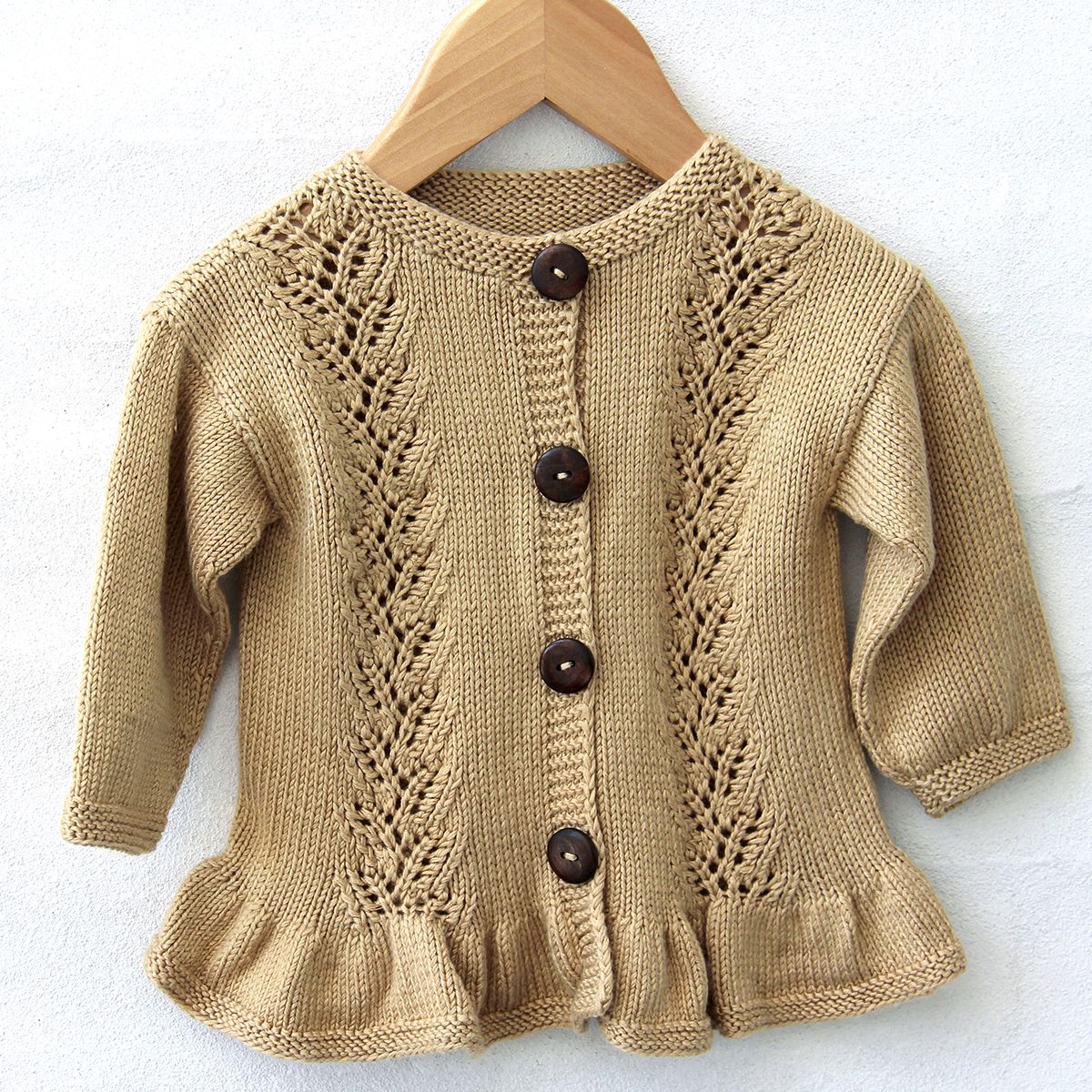 Cardigan Lace Flounce