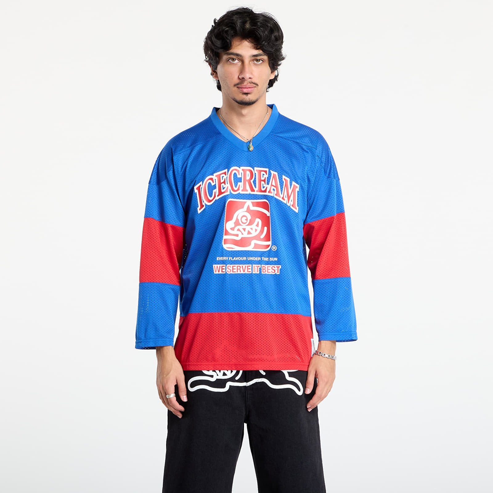 Jersey Billionaire Boys Club Icecream Team Hockey Shirt Blue-Red M