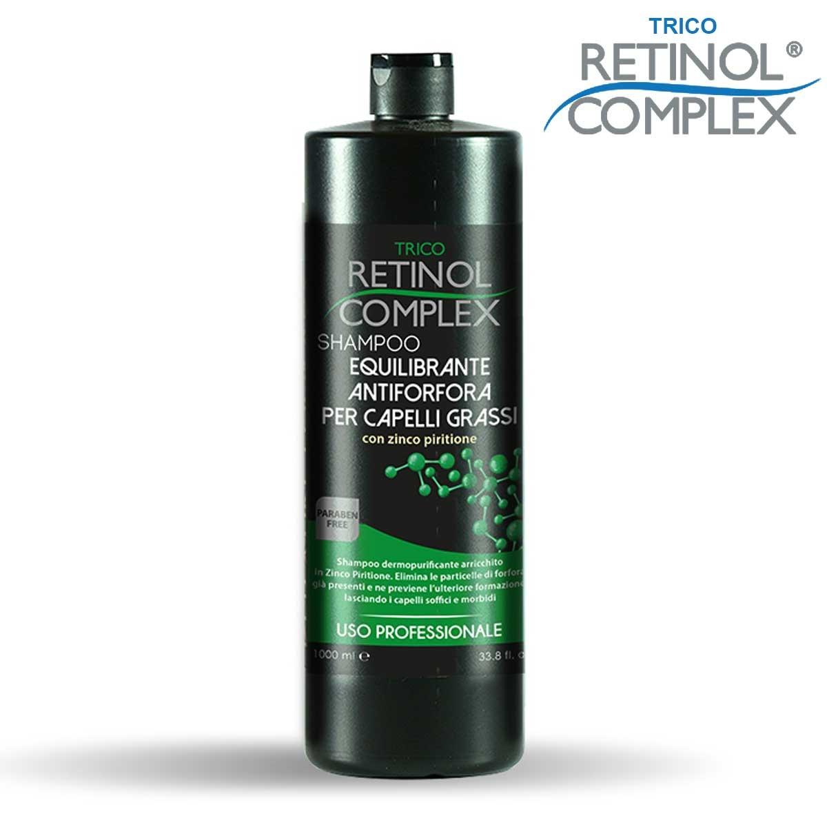 Complex keratin shampoo for greasy hair, balancing 800 ml