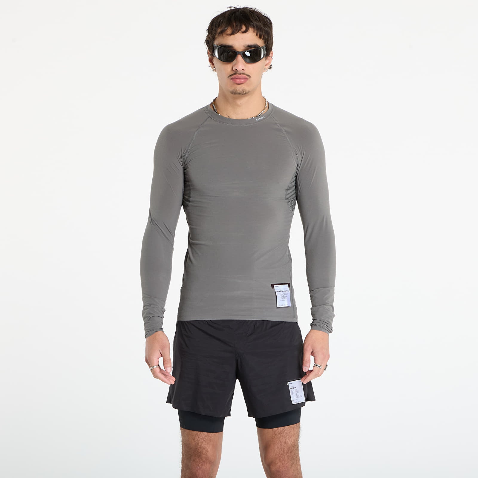 T-shirt Satisfy Justice™ CoffeeThermal™ Base Layer Dark Natural M