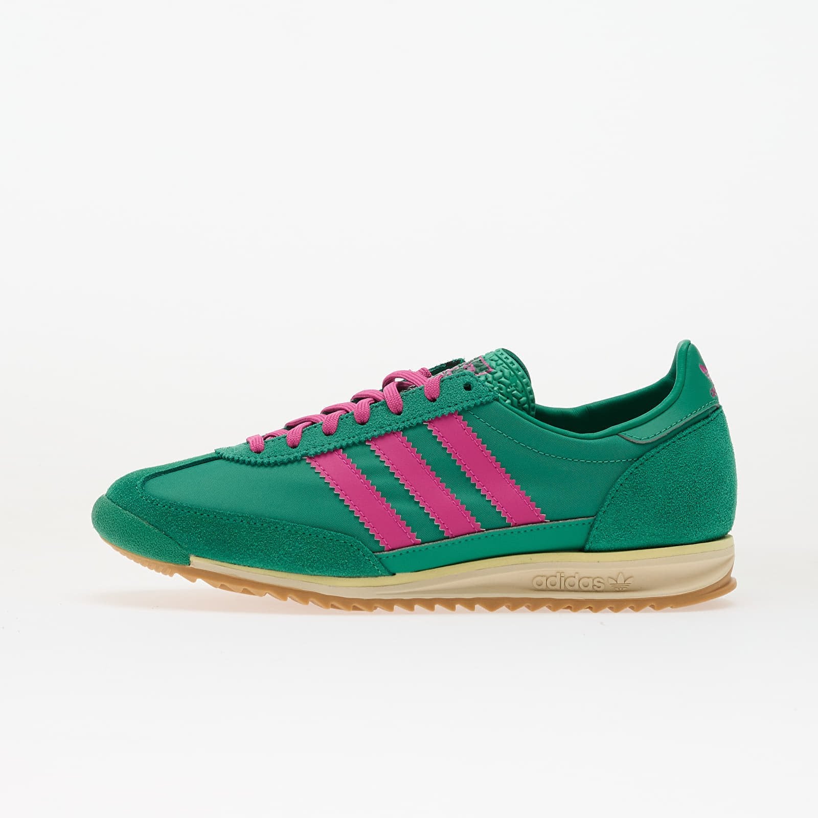 Sneakers adidas SL 72 OG W Semi Court Green- Court Green- Semi Lucid Fuchsia EUR 38