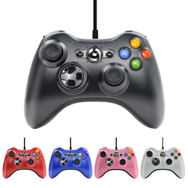 USB Wired Gamepad Console handle For MicrosoftXbox360 Controller Joystick Games Controllers Gampad Joypad Nostalgic with Retail Package