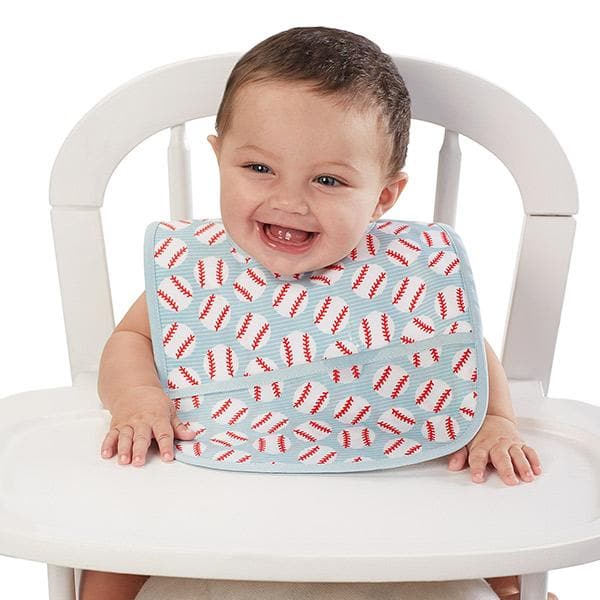 Wipe Away Baseball Bib
