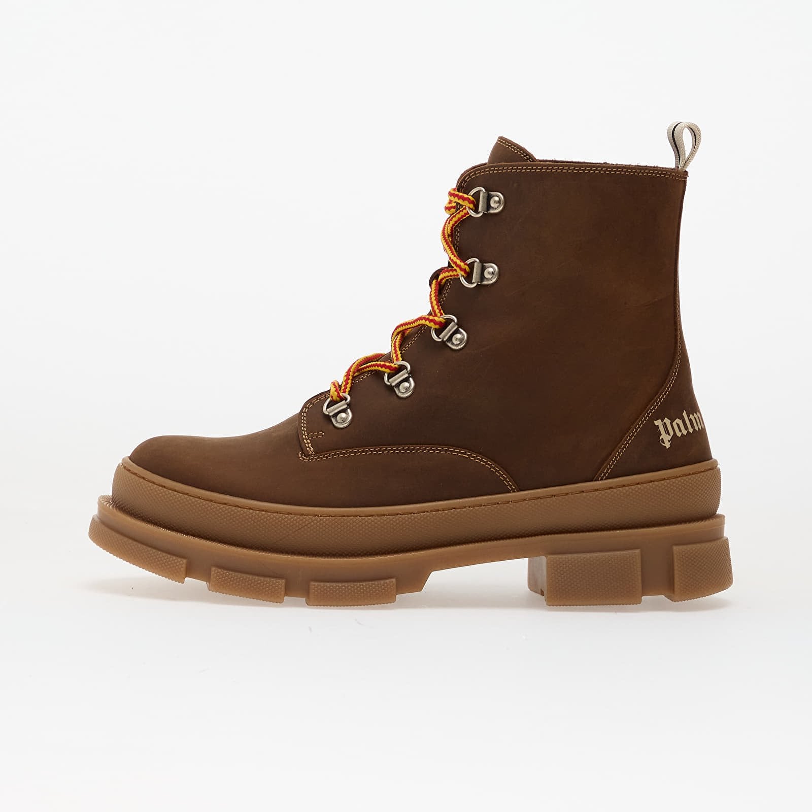 Sneakers Palm Angels Kids Pa Track Ankle Boots Brown- Off White EUR 38