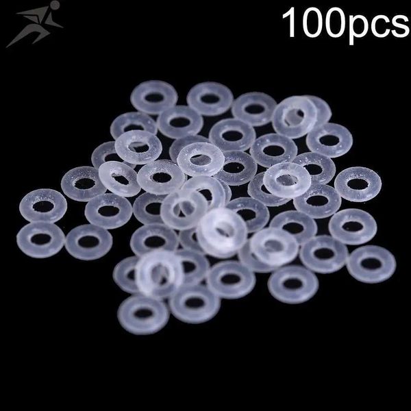 50Pcs-100Pcs Rubber O Ring Black Gasket Grip Washer Grommets Stems-Flights Darts Arrow Tips Replace Accessories Y240807