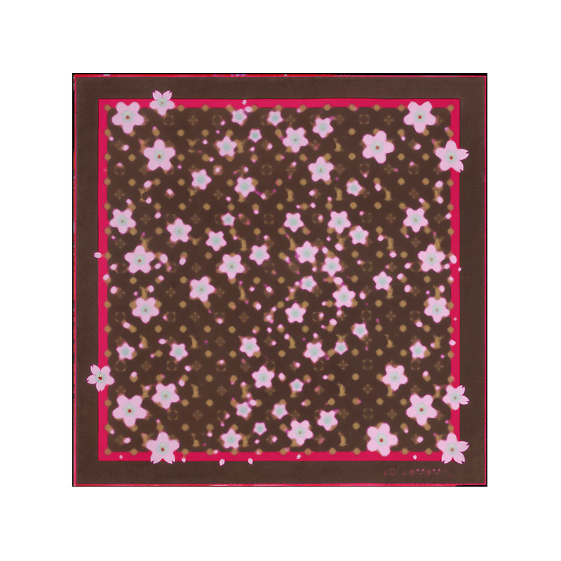 M96102 90Cm Silk New Feeg Square Scarf Designer Women Brand Neck Tie Female Hair Shawl Wraps Headkerchief Hijab Bandana Fashion Classic Black Green