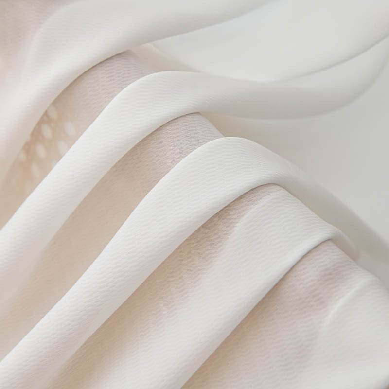 A768 phantom gauze curtain gauze curtain light-transmitting but not transparent living room balcony high value ins style 2023 new window gauze white