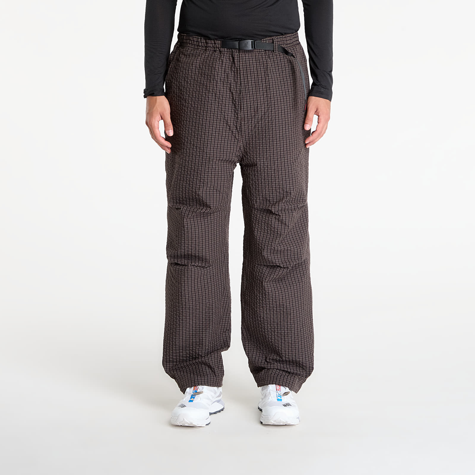Byxor Gramicci Northside Plaid Pant Deep Brown XL