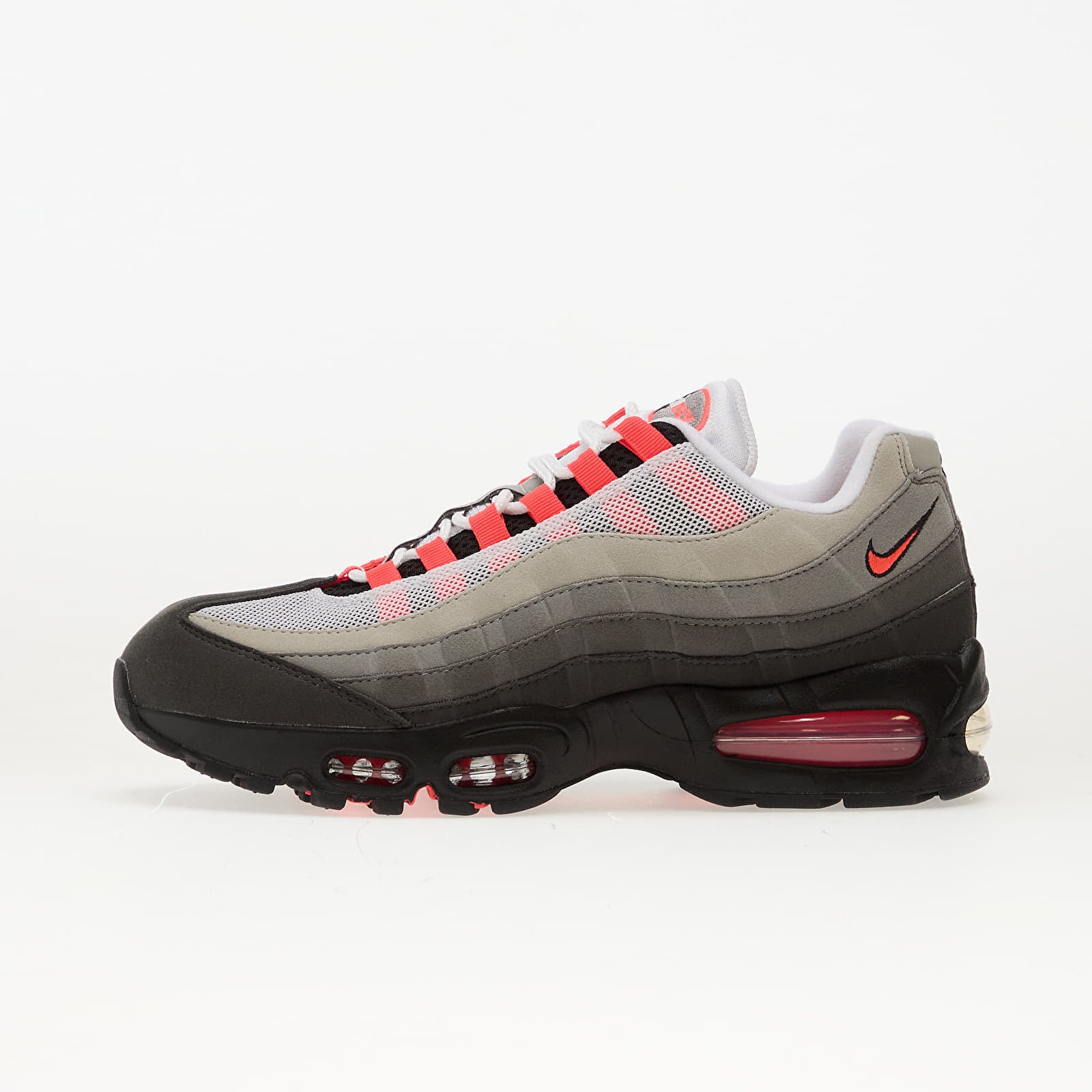 Sneakers Nike Air Max 95 Big Bubble Black- Solar Red-Medium Ash-Dk Pewter EUR 39