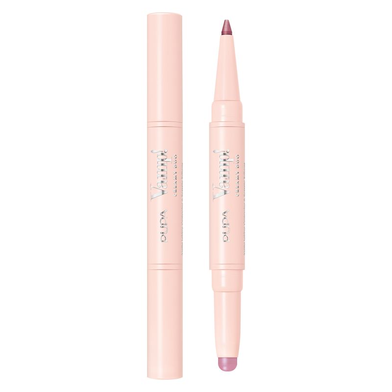Pupa Vamp! Creamy Duo - Contouring Lip Pencil & Shiny Lipstick 018 - Mauve Rose