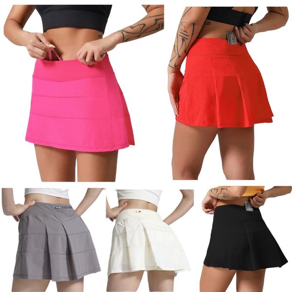 Skirts for womens designer skirt pleated tennis skirt yoga pants women gym clothes sports shorts female Running Fitness Dance Yoga Underwear