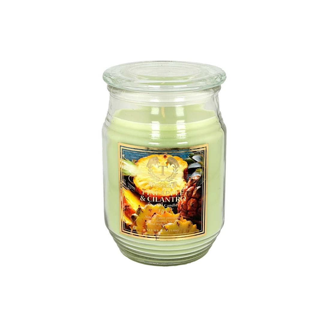 Toccata™ Aroma Scented Candles, 18 oz. (1 or 8-Pack) - Pineapple & Cilantro