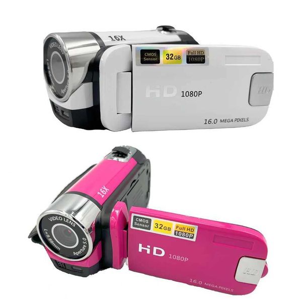 Digital Cameras DV Video Camcorder 1080P Full HD 16MP Anti Shake Digital Video Camera 270 Degree Rotation Screen 16X Night Shoot Zoom Camera