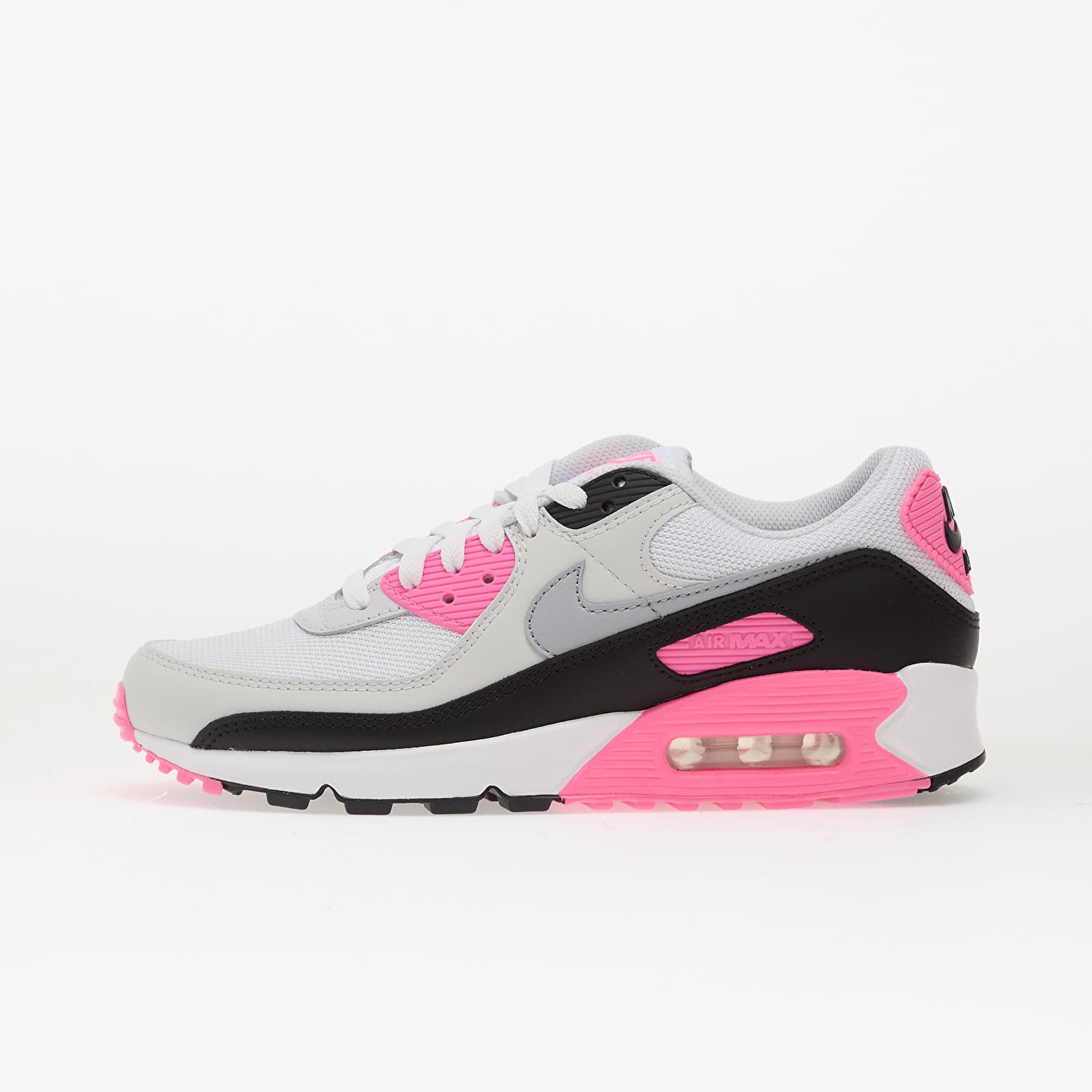 Sneakers Nike Air Max 90 White- Wolf Grey-Pink Glow-Black EUR 44.5