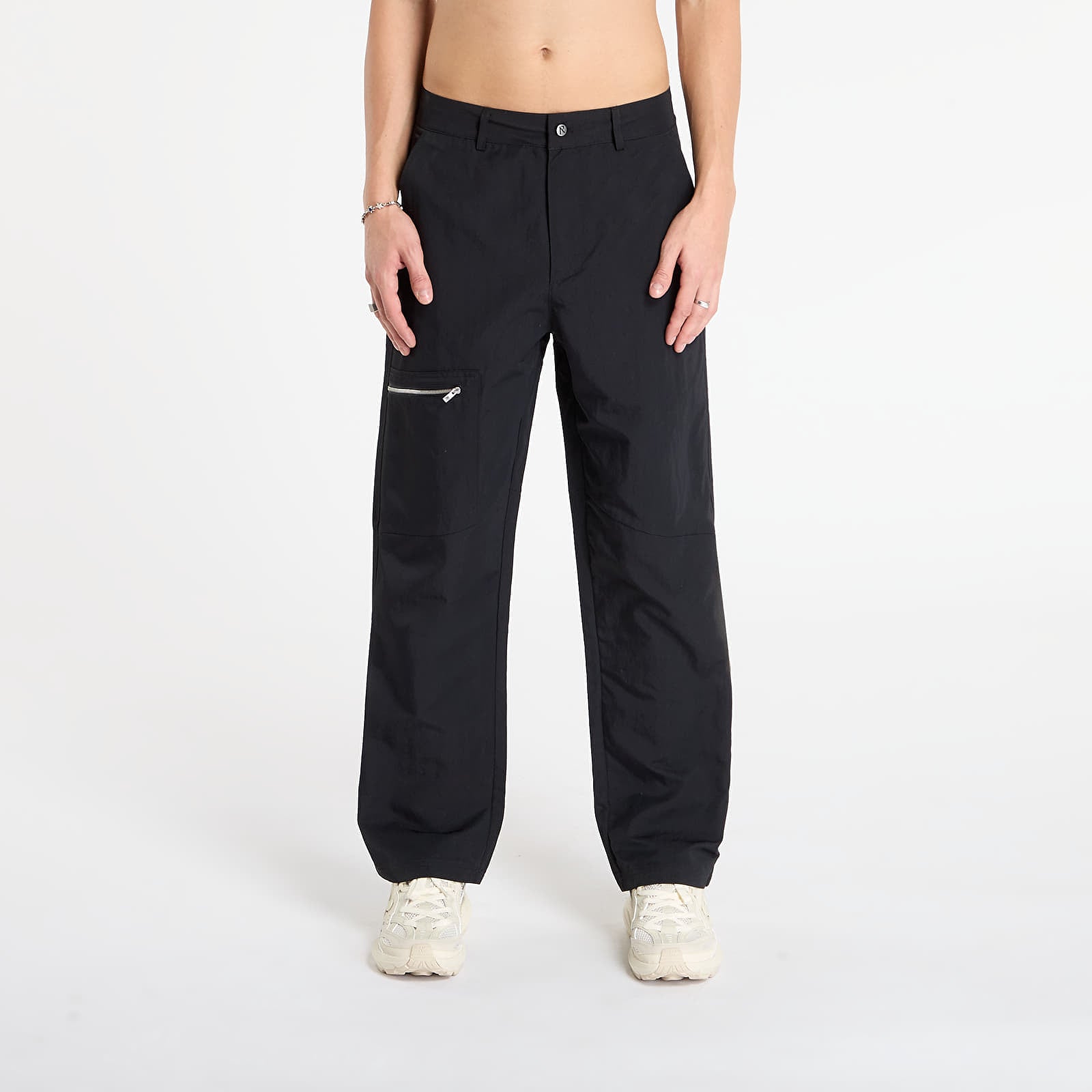 Byxor REPRESENT Nylon Workwear Pant Midnight M