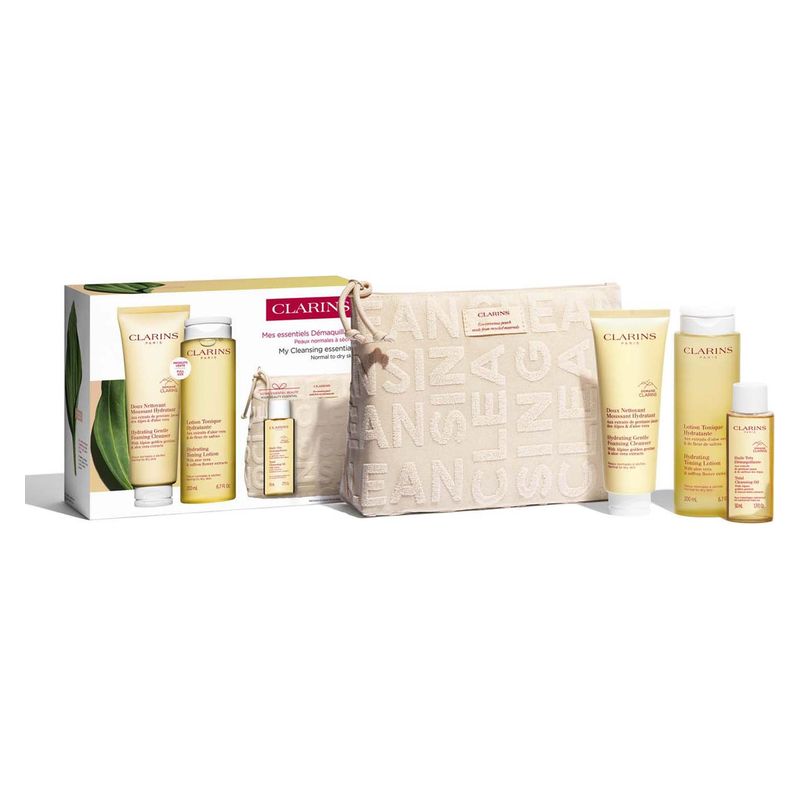 Clarins Mitt Essential Cleanser Set for normal til tørr hud