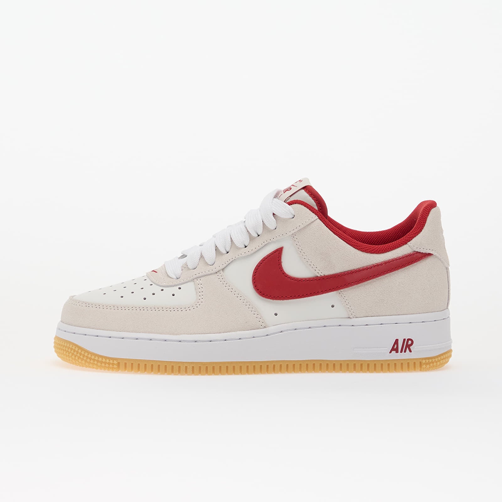 Sneakers Nike Air Force 1 '07 Lv8 Summit White- Varsity Red-White EUR 44.5