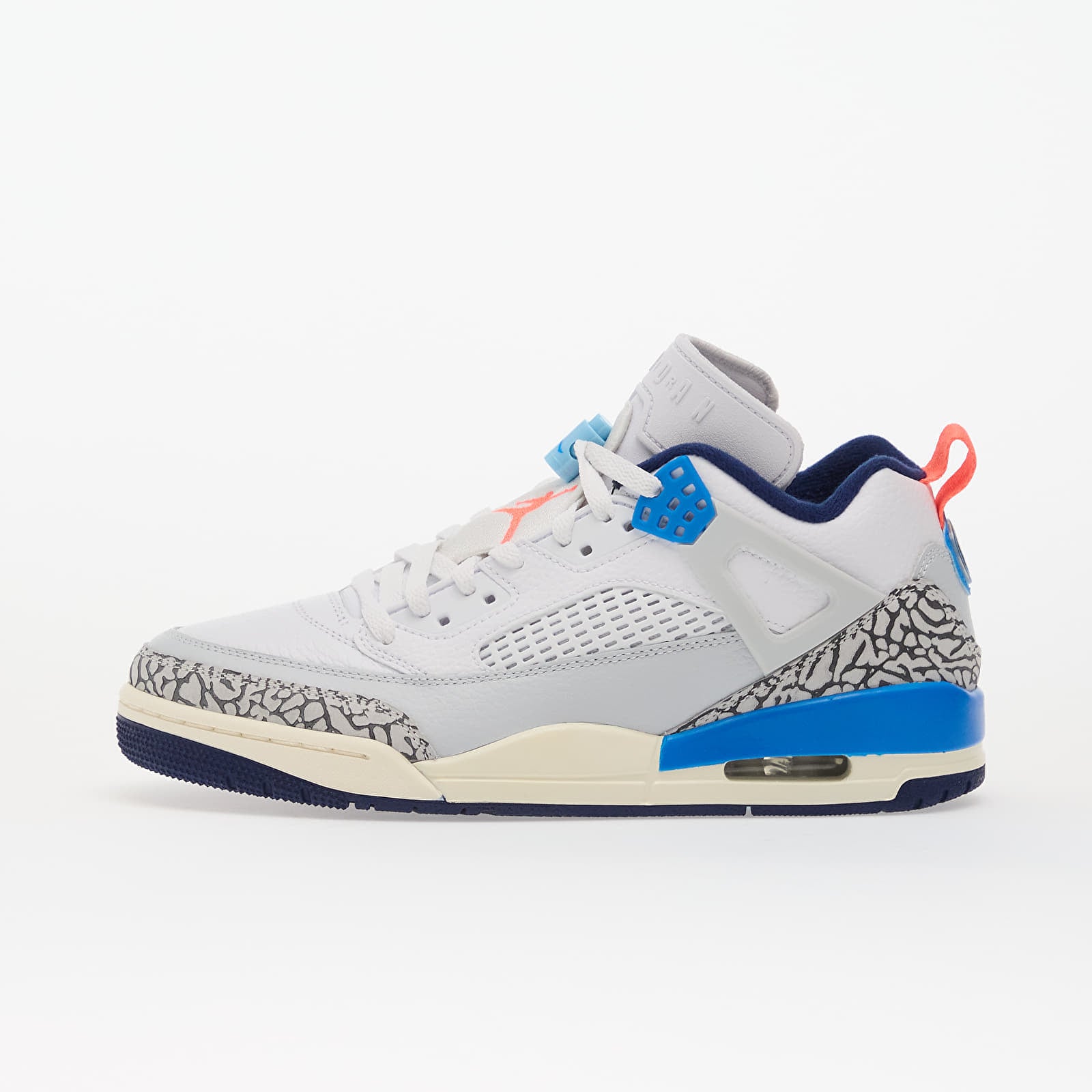 Sneakers Jordan Spizike Low White- Hot Lava-Pure Platinum-Blue Void EUR 46