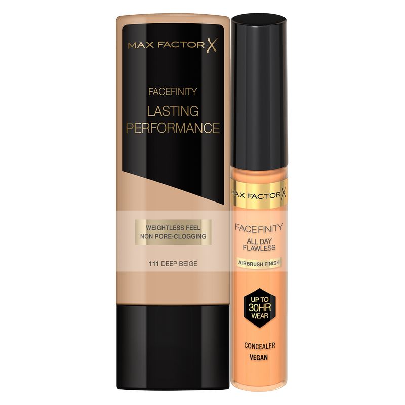 Max Factor Facefinity Lasting Performance Foundation + Concealer 111 - Deep Beige