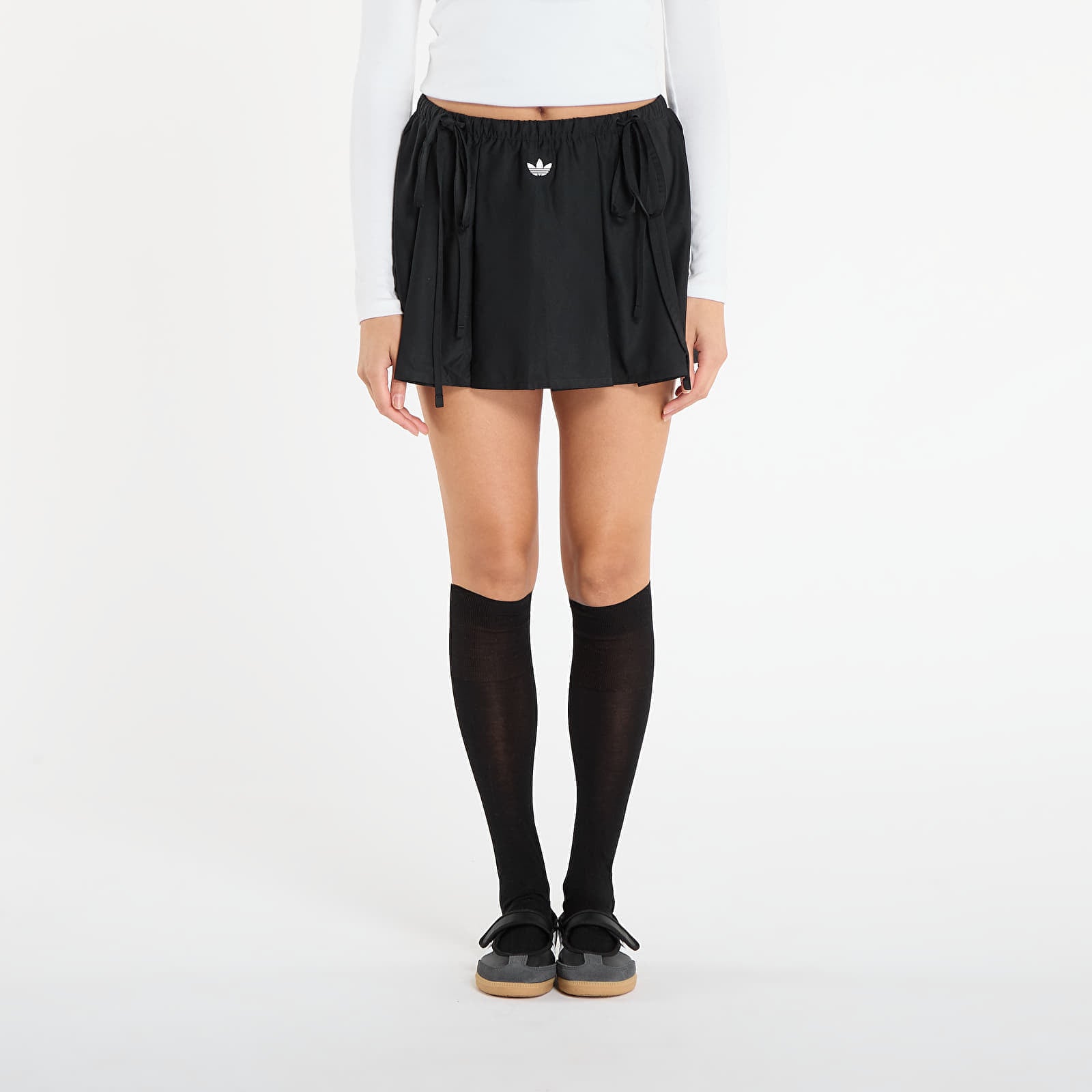 adidas Ribbon Mini Skirt Black S