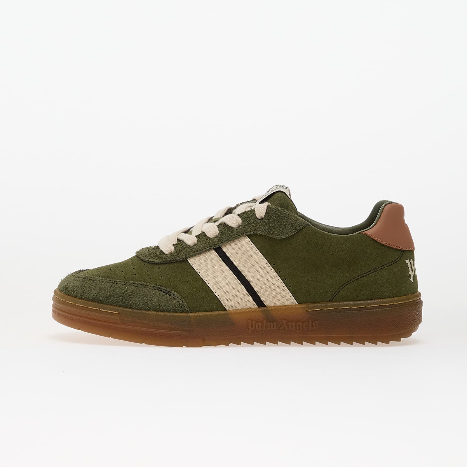 Sneakers Palm Angels Kids University Track Military Green- Beige EUR 36