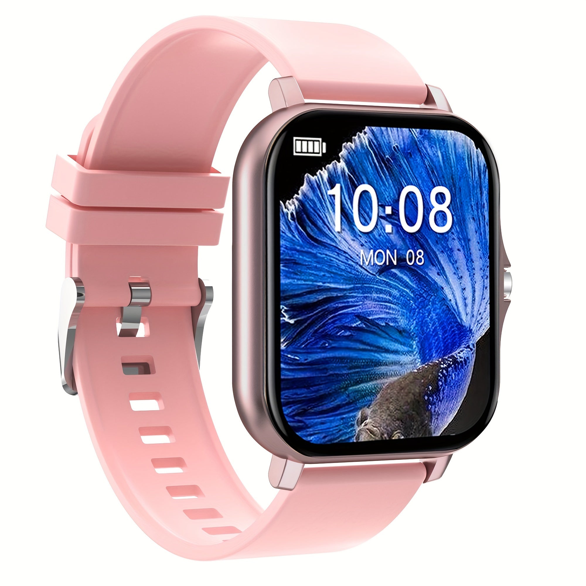 TEMU A New Large-screen Smartwatch, Compatible With Iphone-, Featuring High-definition Voice Calls, Multiple Sports , Suitable For Sports, Outdoor